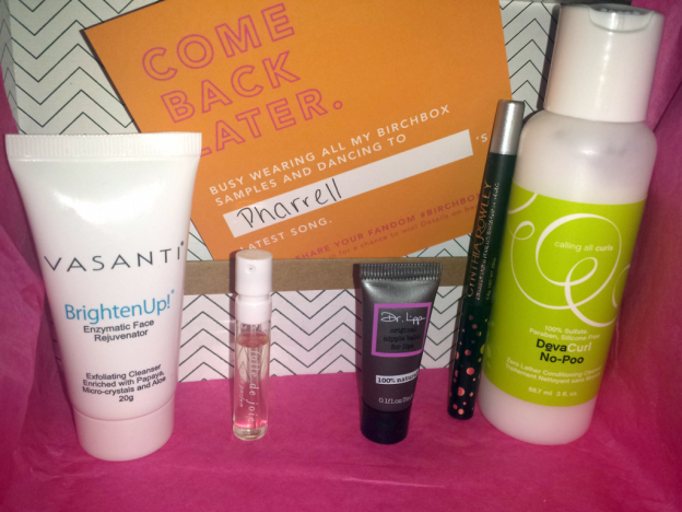 2014 October BIRCHBOX - Unboxing