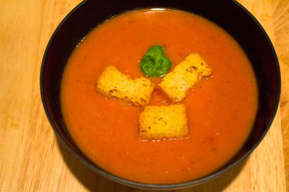 Creamy Tomato Soup - Angle