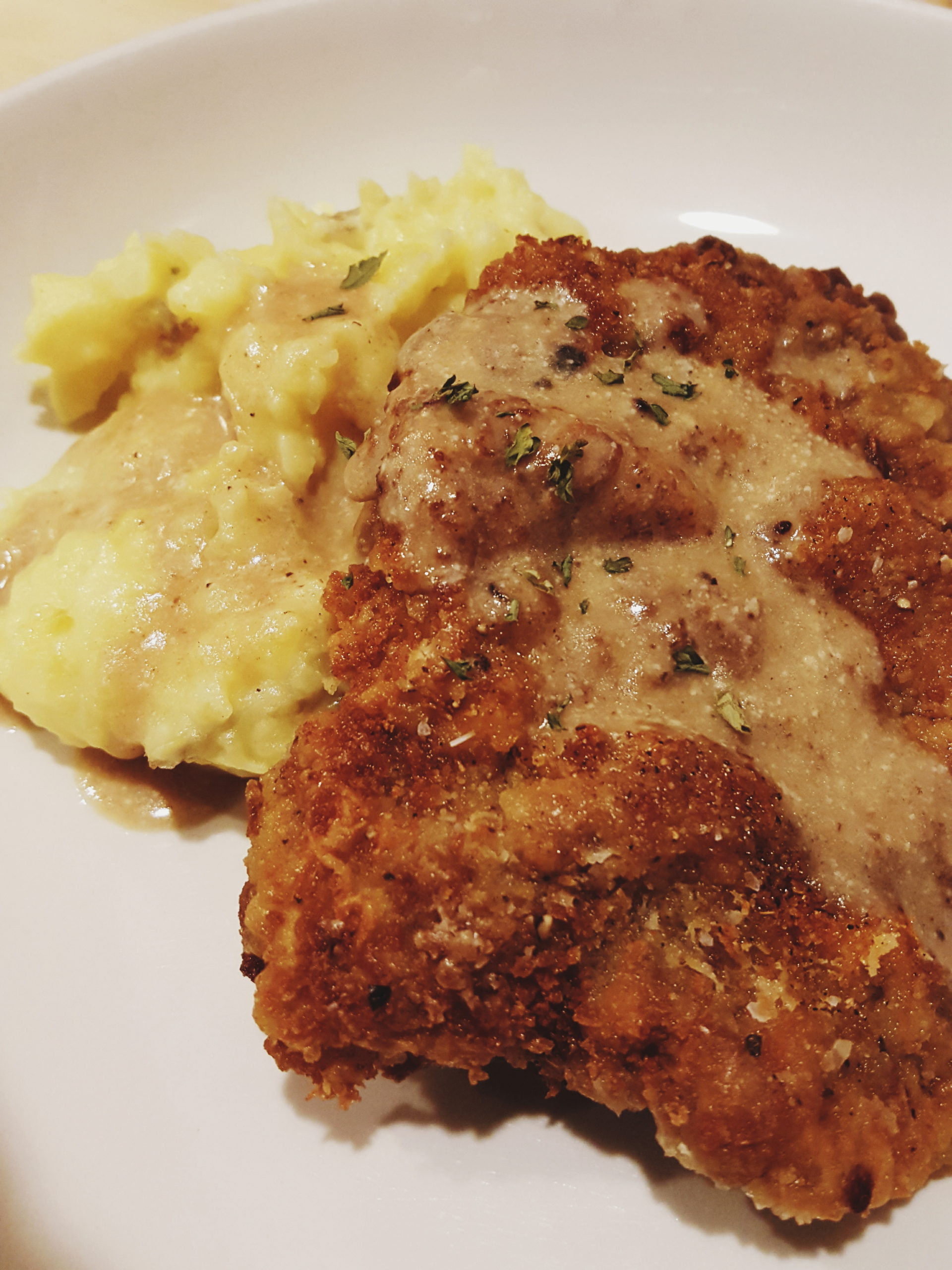 Country Fried Steak - Plated 1